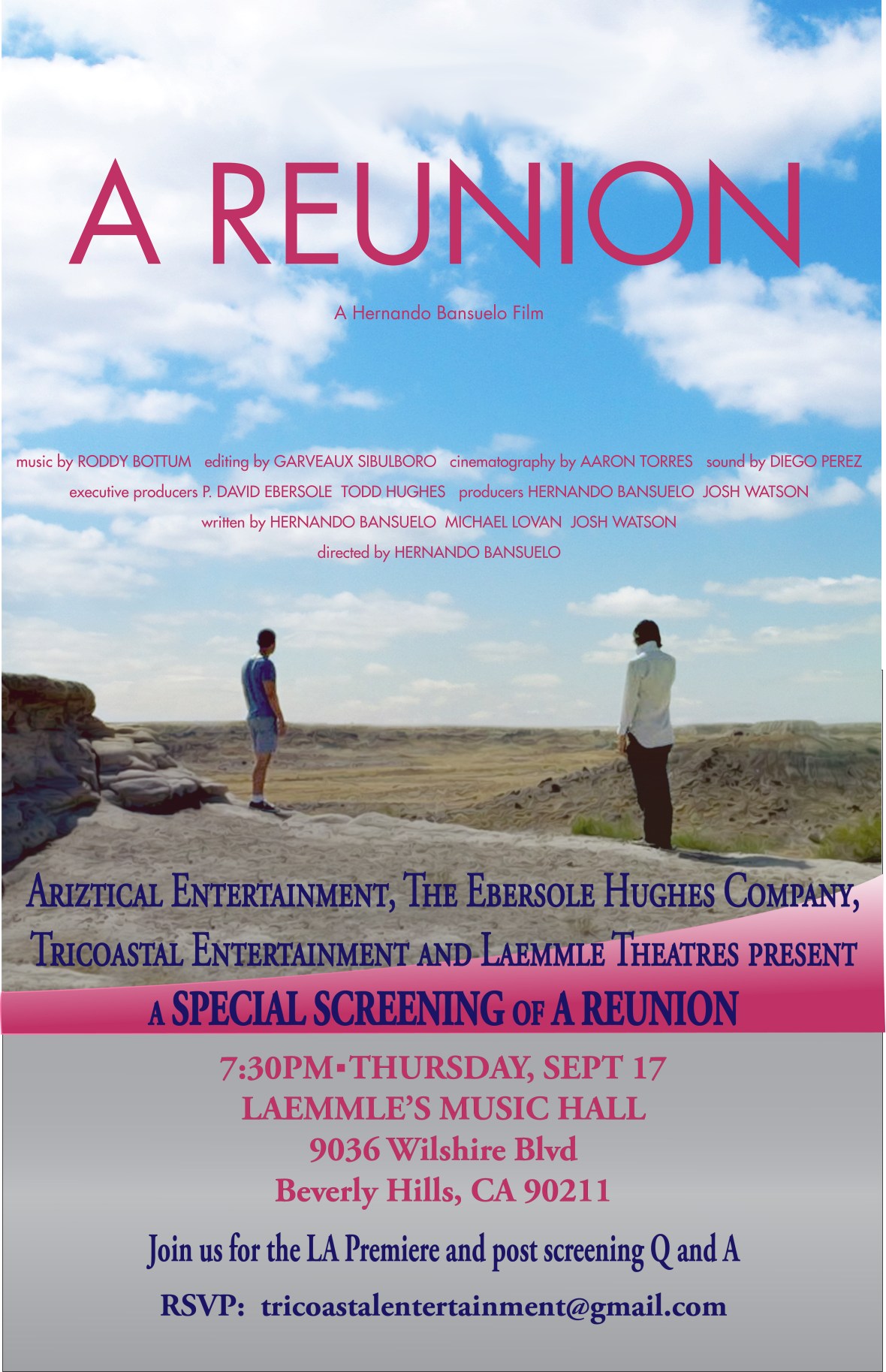 A REUNION- Premier Poster