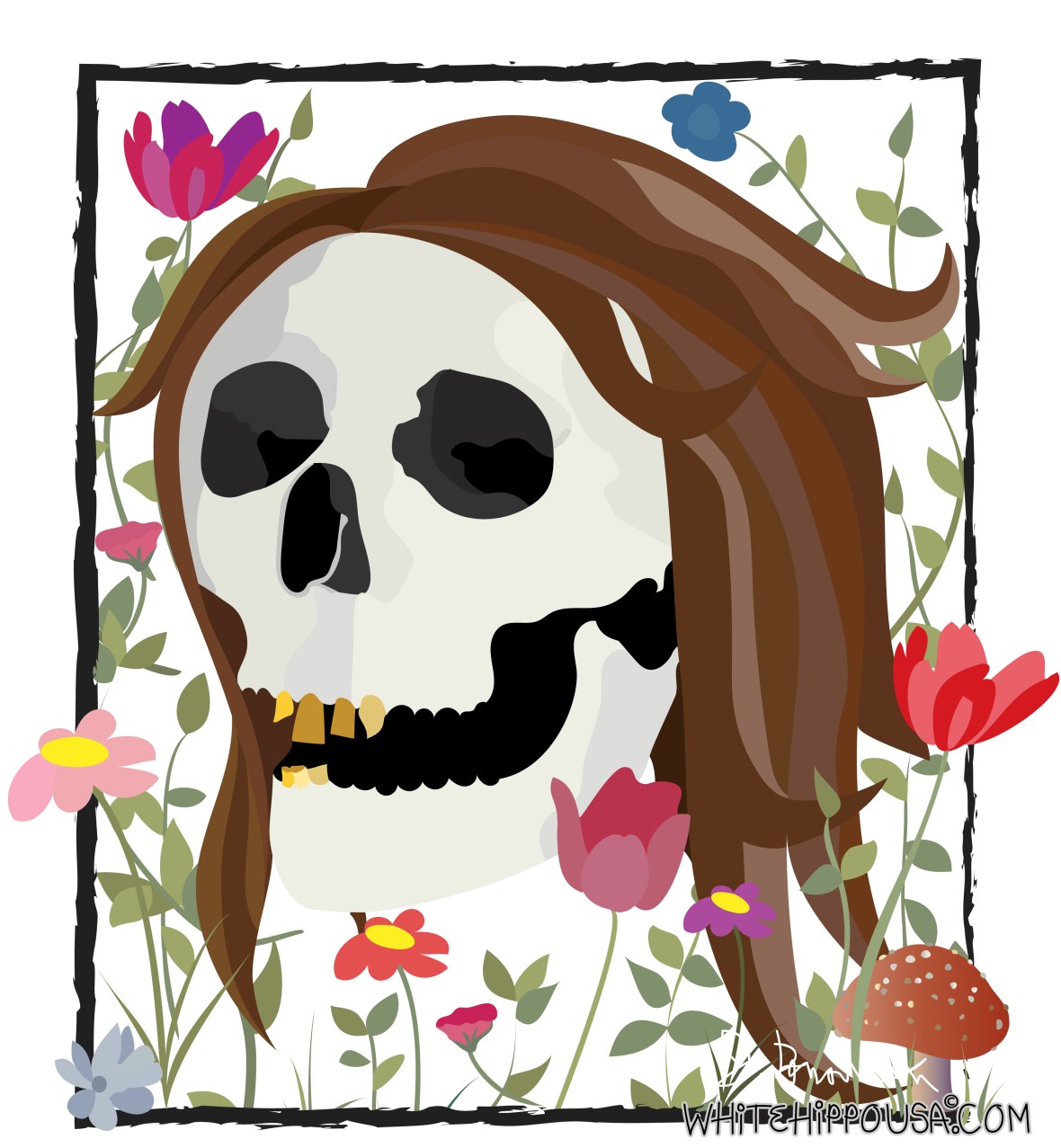 Skull gal tshirt-with mushy-01