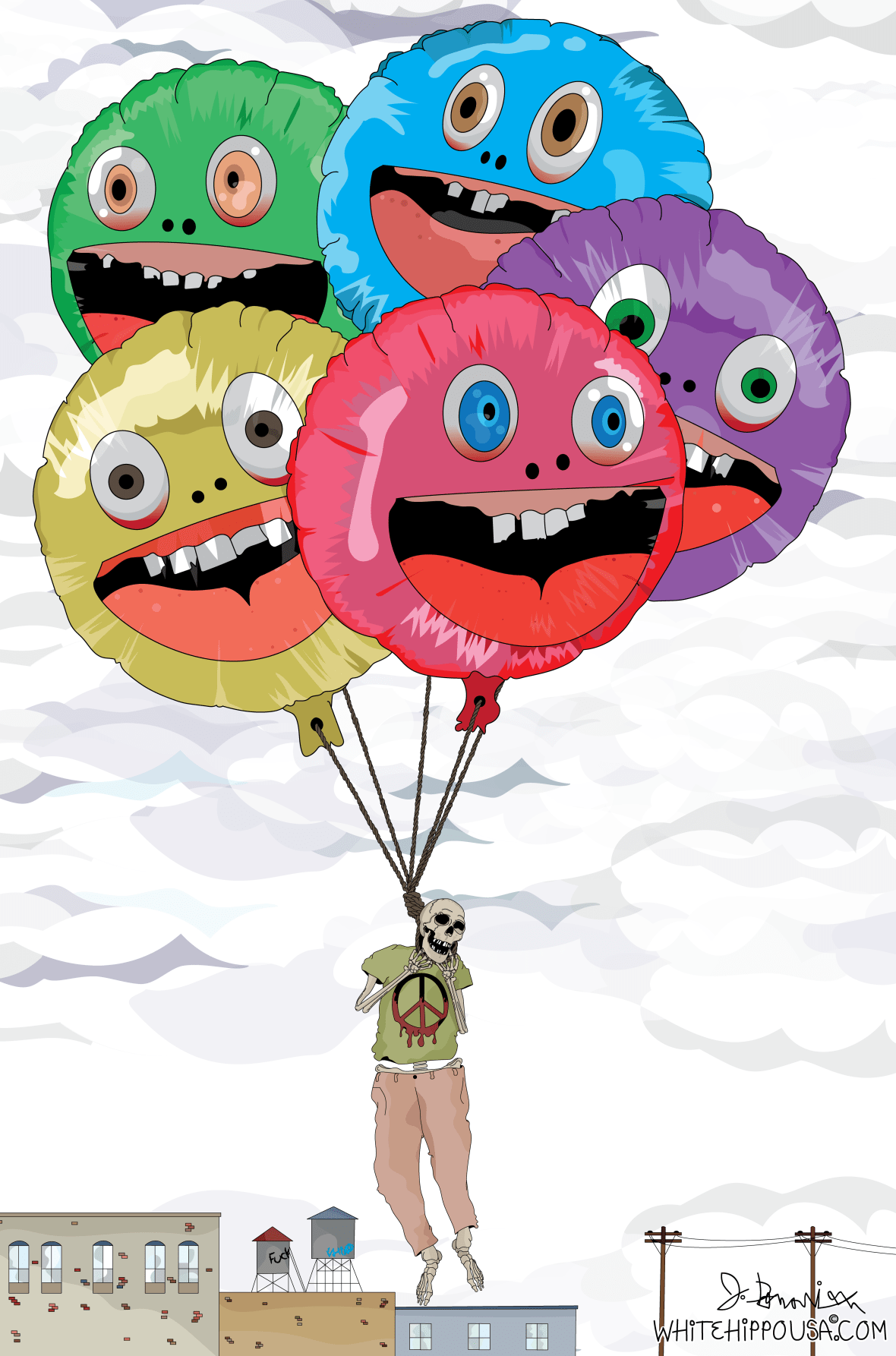 Skeleton Balloon6-01